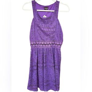 Joe Boxer Purple Halter Sundress Sleeveless